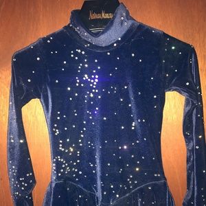 Stretch Velvet Skating costume